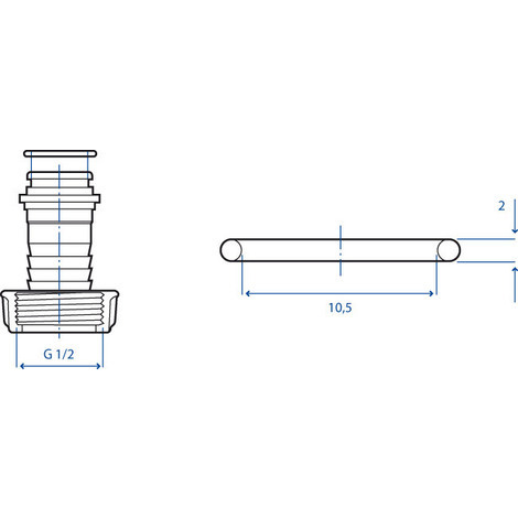 GUARNIZIONE OR 10,5X2        PZ.50